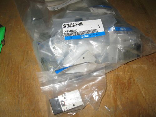 Smc 3 way valve nvza222-p-m5/v232c33u lot of 21 brand new units for sale
