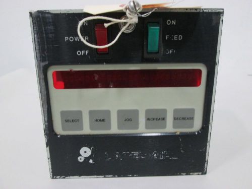 New label aire 7461291/65554/65681 b display control assembly labeler d326116 for sale