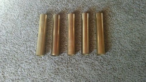Brass Tubes lot of 5