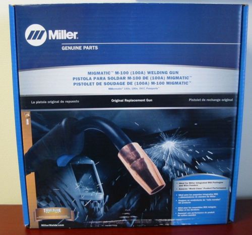 Miller Genuine Migmatic M-100 Welding Gun 10&#039; .030-.035 - 248282