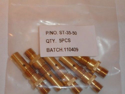 Mig welding gas diffusers 35-50 fits lincoln/tweco pk/5 for sale