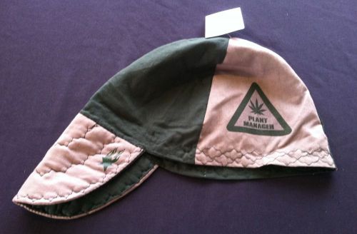 Plant Manager &#034;Pot Leaf&#034; WELDING HAT Hats Cap (7 3/4) Fitter American Hotties