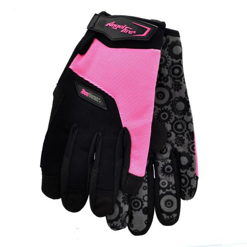 Revco GX103-LG AngleFire Syn. Leather w/Spandex Women&#039;s Mechanic&#039;s Gloves, Large