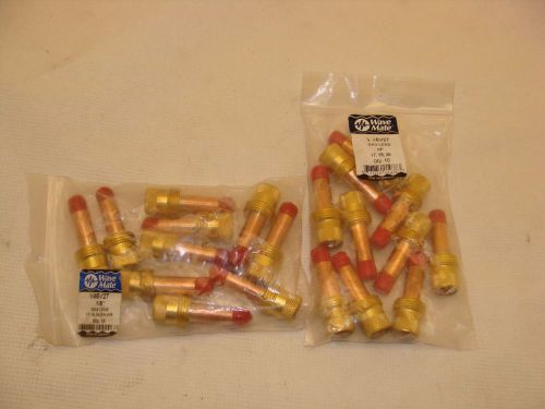 Wave mate v45v27 1 / 8 inch gas lens new in pack 1 lot of 20 lens free ship usa for sale