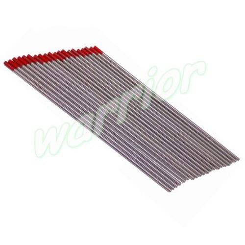 20pcs tig welding wt20 tungsten electrodes rod 1/8&#034;/7&#034; 3.2mm*175mm ground finish for sale
