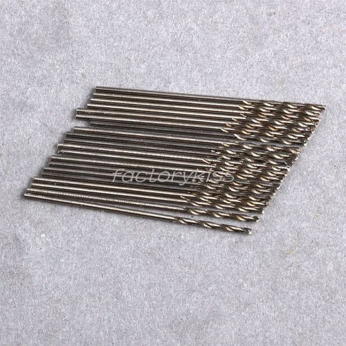 20x micro durable straight shank twist drill tiny spiral drill bits 0.5mm fuk for sale
