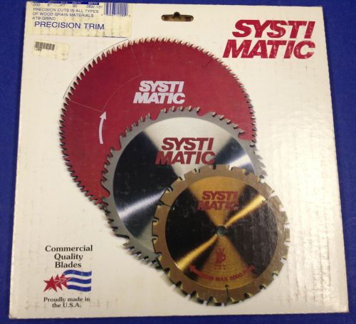 8&#034; Systimatic Precision Trim Saw Blade PT# 1200 ~ 60 Teeth ~ .085/.131 Width