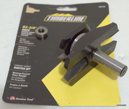 Timberline 1/2&#034; carbide tipped router bit 3-3/8&#034; ogee raised panel 420-50 for sale
