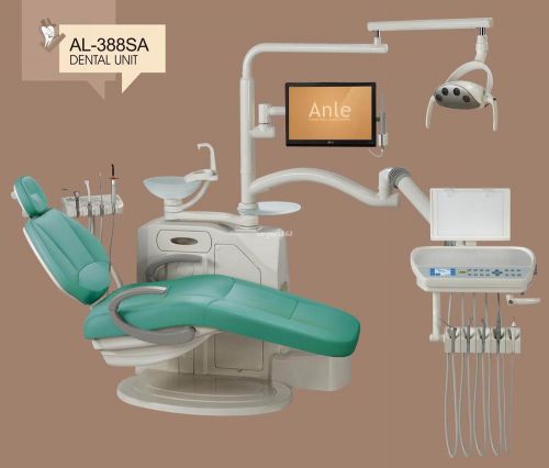 Dental Computer Controlled Unit Chair FDA CE Approved AL-388SA Model Soft Lether