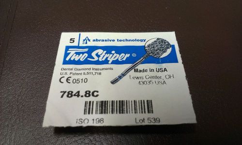 Two striper fg burs, dental diamonds - 784.8c -  5-pack for sale