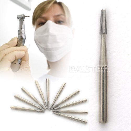 Dental tungsten steel carbide burs/drills for high speed handpiece for sale