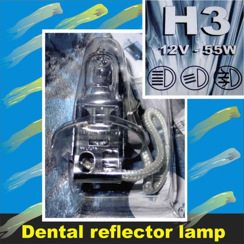Dental Bulb Halogen Reflector Lamp Compatible Belmont &amp; US-5M; model H3 12V 55W