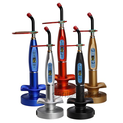 5X Dental Curing Light Lamp Cordless Wireless LED 1500mw  5 Colors Fast Shipping