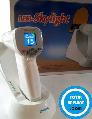 Dental dmetec super power led curing light upto 2800mw in two second 3m for sale