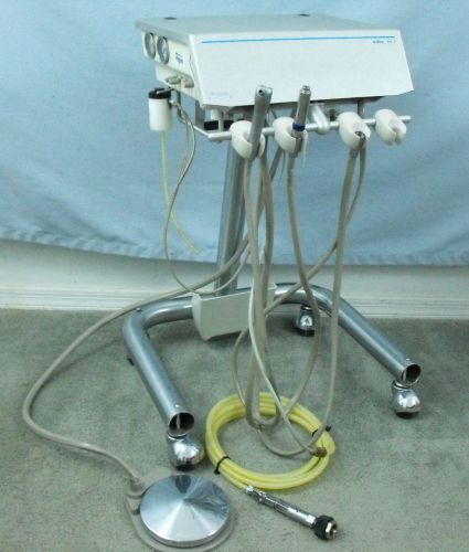 Adec pac-1 3420 portable dental delivery control unit w/ ultra oral light source for sale