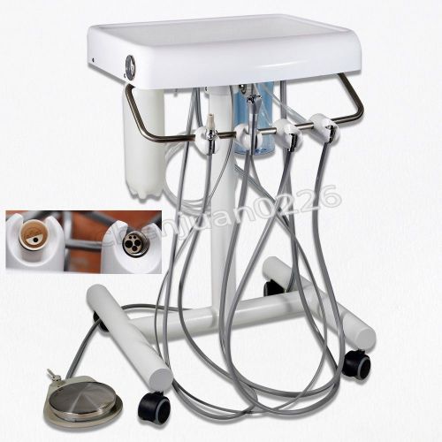 Portable Dental Delivery Unit Control Mobile Cart Lab Equipment for Dentist  DTE