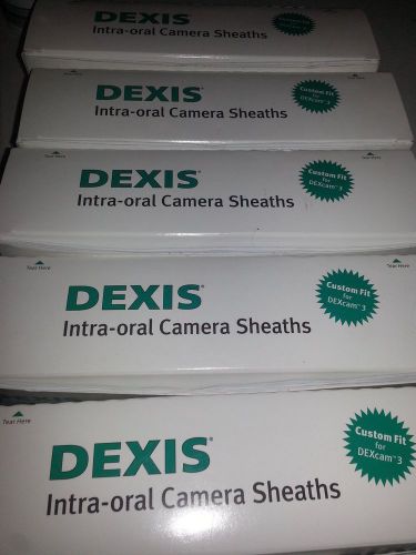 DEXIS Intra-Oral Camera Sheaths DEXCAM3 #PLU795002 **LOT of 5**