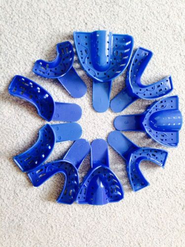 Disposable dental impression tray, 9 pc set for sale
