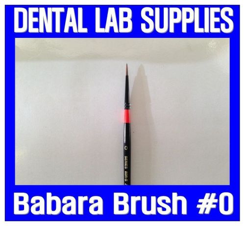 NEW Dental Lab Porcelain Build Up Babara Brush #0 - Us Seller
