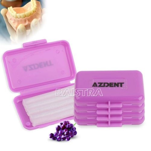 10 Packs Dental new Orthodontic Wax Purple-Grape scent Braces gum irritation