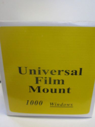 Dental Universal Cut Apart X-Ray Film Mount Clear 1000 Windows