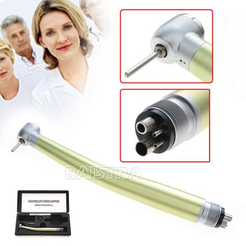 New dental lady high speed handpiece rainbow standard head 4 holes green color for sale