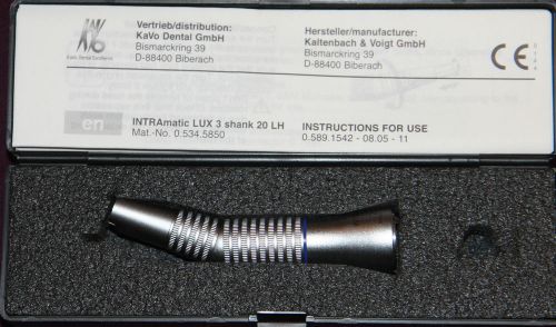 NEW Kavo INTRAmatic 20 LH Dental Handpiece
