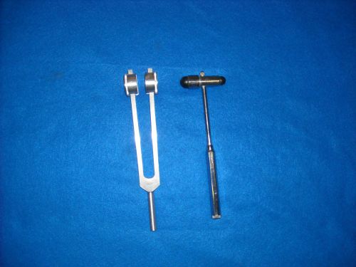 Vintage miltex germany buck  hammer 7 1/2&#034; &amp; tuning fork for sale