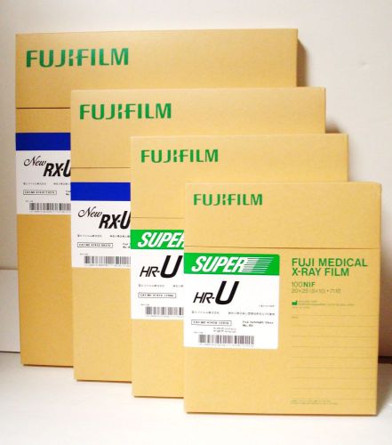 Sale! $27.95 fuji hr-u x-ray film, 8 x 10 green new stock for sale