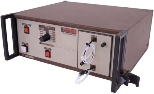 Gilson 121 lab bio chemistry hplc detector fluorometer fluorimeter unit for sale