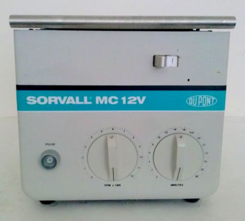 Sorvall Du Pont MC 12V Microcentrifuge