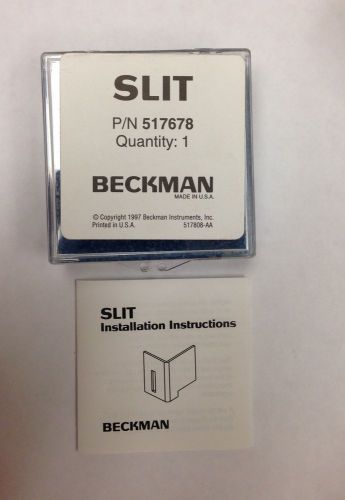 Beckman SLIT 517678 Spectometer Cell Holder DU 500