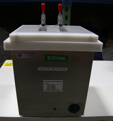 (1) used electrowave model ew-12t exp bench top explosion proof ultrasonic clean for sale