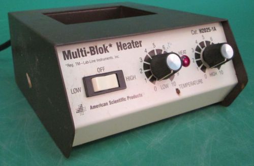 American scientific products multi-blok heater h2025-1a lab line multi blok asp for sale