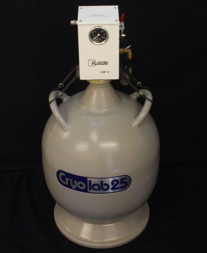Planer Cryogenic Pump LNP4-A  (liq Nitrogen) with 25 liter Cryolab Dewar