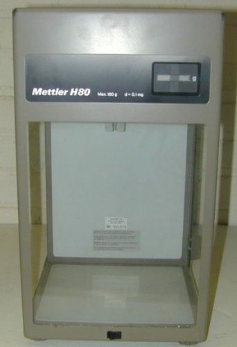 Mettler H80 Precision Scale Laboratory Balance Grams