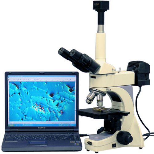 40x-640x infinity plan metallurgical compound microscope + 9mp camera for sale