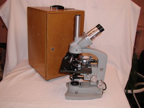 AO Microstar trinocular microscope