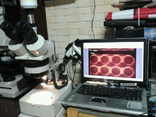 Japan meiji techno trinocular emz zoom microscope 7-45x ccd option for sale