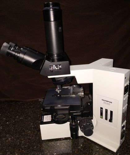 Olympus BX40F-3 Microscope w/ 1 Objective 100x,
