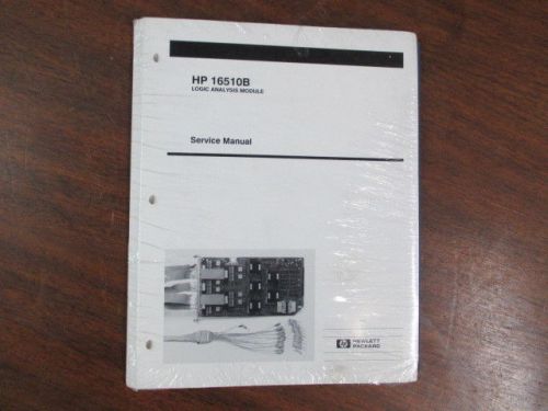 NEW HP Service Manual 16510B Logic Analysis Module 16510-90912 Original