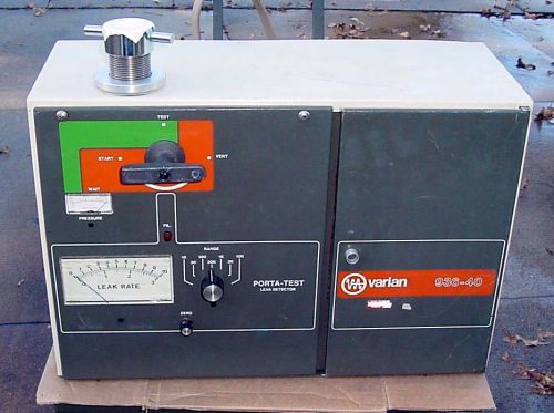 Varian 936-40 porta-test leak detector for sale