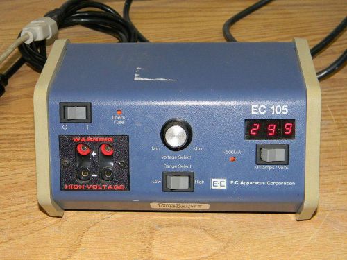 EC Apparatus EC-105 Electrophoresis Power Supply