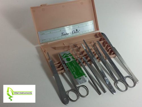 Dissecting Dissection Kit Set Medical Student Hard Case Lab Teachers Choice NEW