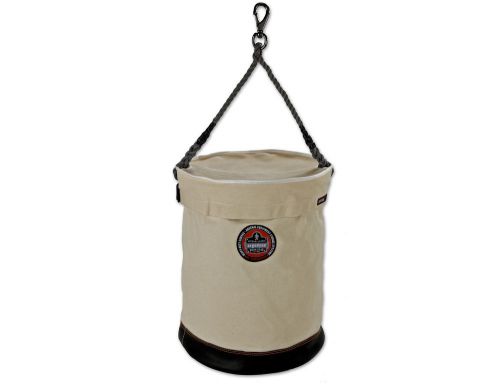 XL Leather Bottom Bucket-Swivel with Top