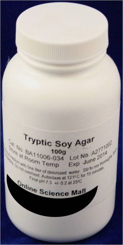 Dehydrated Tryptic Soy Agar Powder, 100g
