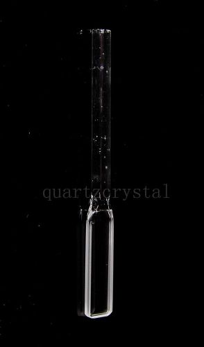 Customized quartz cuvette with quartz to pyrex graded seal tube,cell cuvette,1mm for sale
