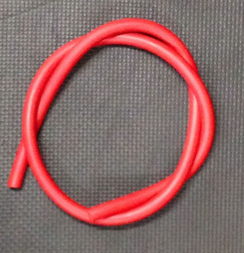 3 continuous feet 15/32&#034; od x 3/16&#034; id x 1/4&#034; thick latex rubber tubing for sale