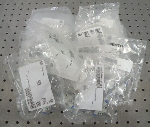 C113143 Lot 30 Festo GR-QS-4 One-Way Flow Control Inline Valves 4mm Tube Fitting