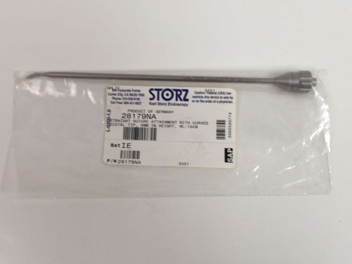 Karl Storz 28179NA Suture Attachment Straight Distal Tip Curved 5mm x 150mm